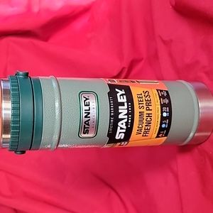 Stanley Classic Vacuum Travel Coffee Press, green, 16oz